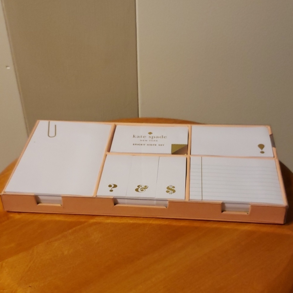 Kate Spade Sticky Note Set - Picture 6 of 6